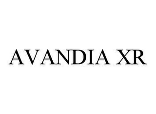 AVANDIA XR