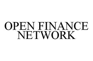 OPEN FINANCE NETWORK