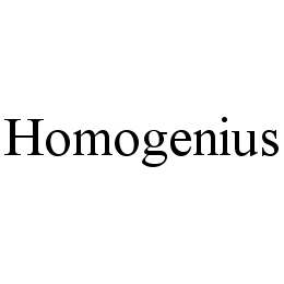 HOMOGENIUS