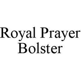 ROYAL PRAYER BOLSTER