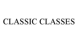 CLASSIC CLASSES