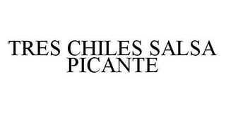 TRES CHILES SALSA PICANTE