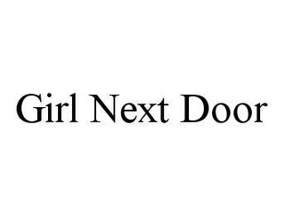 GIRL NEXT DOOR