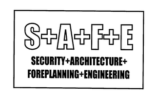 SAFE SECURITY ARCHITECTURE FOREPLANNING ENGINEERING