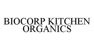 BIOCORP KITCHEN ORGANICS