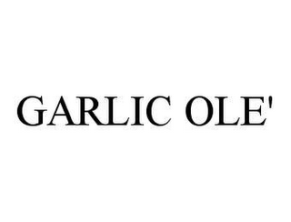 GARLIC OLE'