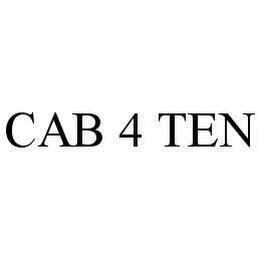 CAB 4 TEN