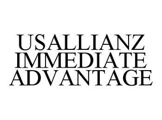 USALLIANZ IMMEDIATE ADVANTAGE