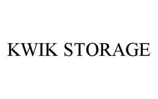 KWIK STORAGE