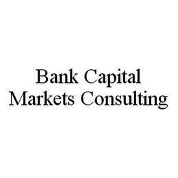 BANK CAPITAL MARKETS CONSULTING