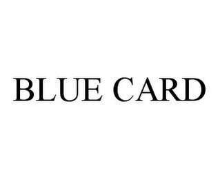 BLUE CARD