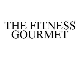 THE FITNESS GOURMET