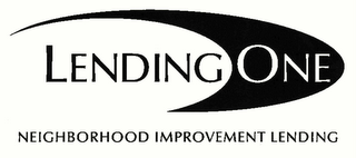 LENDING ONE NEIGHBORHOOD IMPROVEMENT LENDING