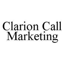 CLARION CALL MARKETING