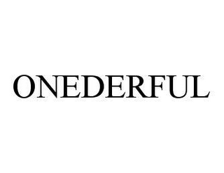 ONEDERFUL