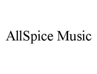 ALLSPICE MUSIC