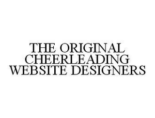 THE ORIGINAL CHEERLEADING WEBSITE DESIGNERS