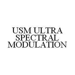 USM ULTRA SPECTRAL MODULATION