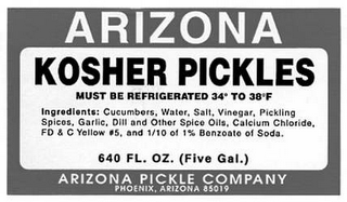 ARIZONA PICKLE COMPANY