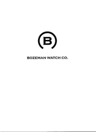 B BOZEMAN WATCH CO.