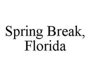 SPRING BREAK, FLORIDA