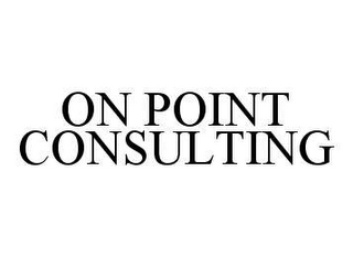 ON POINT CONSULTING