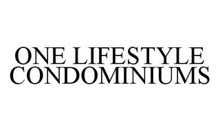 ONE LIFESTYLE CONDOMINIUMS