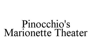 PINOCCHIO'S MARIONETTE THEATER