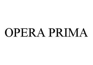 OPERA PRIMA