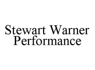 STEWART WARNER PERFORMANCE