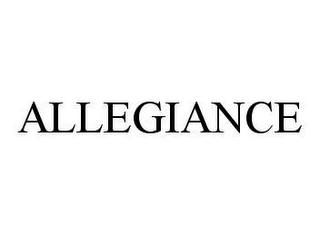 ALLEGIANCE