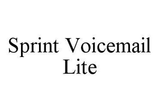 SPRINT VOICEMAIL LITE