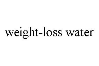 WEIGHT-LOSS WATER