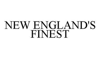 NEW ENGLAND'S FINEST
