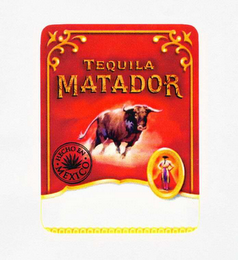 TEQUILA MATADOR HECHO EN MEXICO