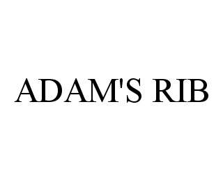 ADAM'S RIB