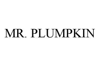 MR. PLUMPKIN