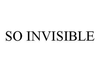 SO INVISIBLE