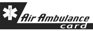 AIR AMBULANCE CARD