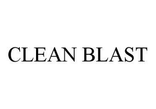 CLEAN BLAST