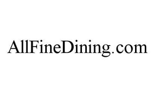 ALLFINEDINING.COM