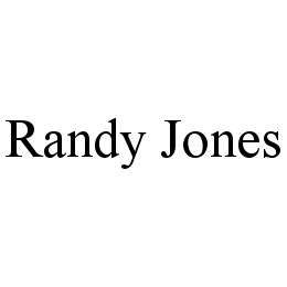 RANDY JONES