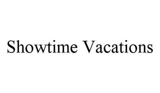 SHOWTIME VACATIONS