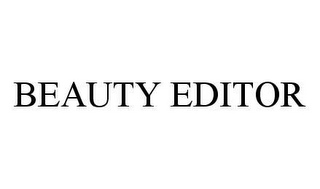 BEAUTY EDITOR