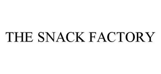 THE SNACK FACTORY