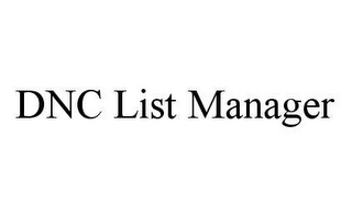 DNC LIST MANAGER