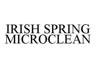 IRISH SPRING MICROCLEAN