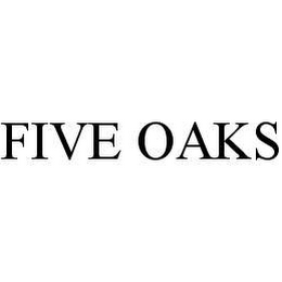 FIVE OAKS