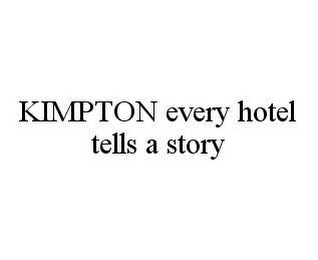 KIMPTON EVERY HOTEL TELLS A STORY