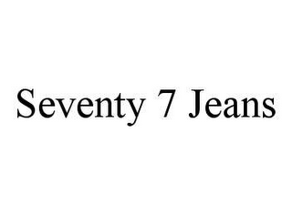 SEVENTY 7 JEANS